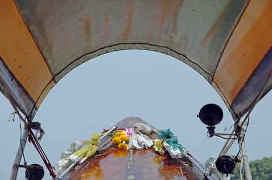 long tailed boat roof-AsiaPhotoStock